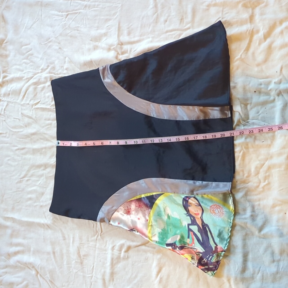 Fun satin anime style skirt